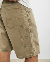 Vintage Wrangler Denim Carpenter Shorts <br>32" , The Real Deal , newtown, sydney, australia, thrift store, opshop, preloved, secondhand, sustainable, retro, antique, 70s, 80s, 90s, 2000s, 00s, fashion, clothing, streetwear, trendy, garment, style, boutique, store, shop, archive, sale, cheap, best, top