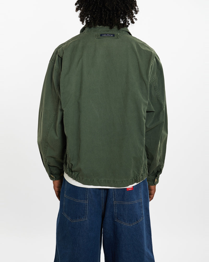 Vintage Nautica Harrington Jacket <br>L , The Real Deal , newtown, sydney, australia, thrift store, opshop, preloved, secondhand, sustainable, retro, antique, 70s, 80s, 90s, 2000s, 00s, fashion, clothing, streetwear, trendy, garment, style, boutique, store, shop, archive, sale, cheap, best, top