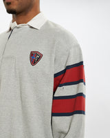 90s Polo Sport Rugby Shirt <br>L