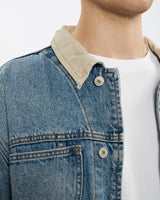 Vintage 90s Tommy Hilfiger Denim Jacket <br>L , The Real Deal , newtown, sydney, australia, thrift store, opshop, preloved, secondhand, sustainable, retro, antique, 70s, 80s, 90s, 2000s, 00s, fashion, clothing, streetwear, trendy, garment, style, boutique, store, shop, archive, sale, cheap, best, top