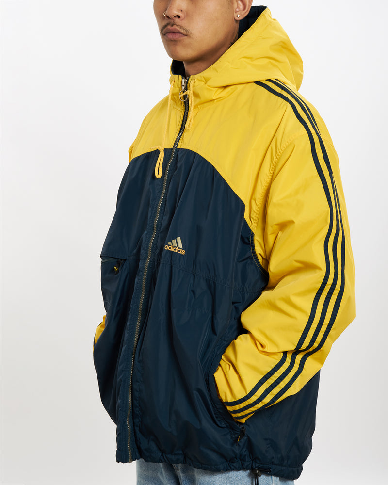 Vintage 90s Adidas Jacket <br>XL , The Real Deal , newtown, sydney, australia, thrift store, opshop, preloved, secondhand, sustainable, retro, antique, 70s, 80s, 90s, 2000s, 00s, fashion, clothing, streetwear, trendy, garment, style, boutique, store, shop, archive, sale, cheap, best, top