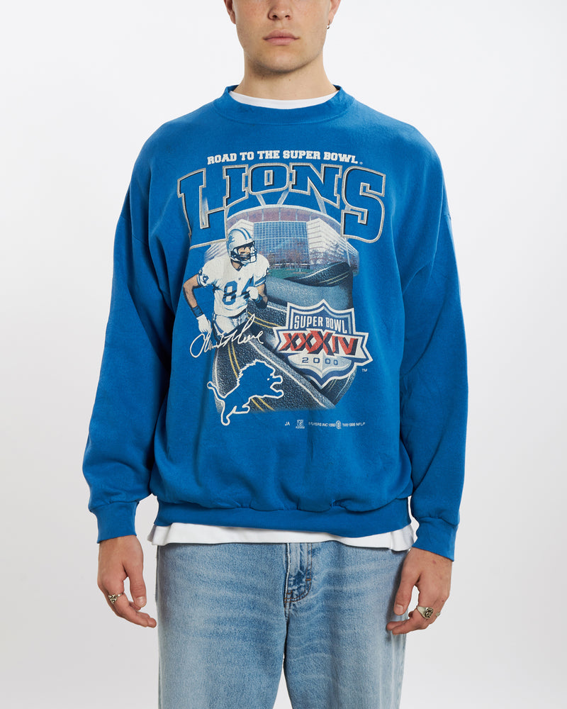 Vintage Detroit Lions Sweatshirt <br>L