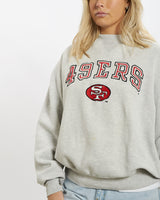 Vintage San Francisco 49ers Embroidered Sweatshirt <br>M