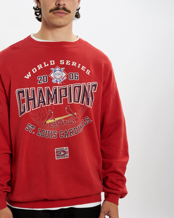 Vintage St. Louis Cardinals World Series Sweatshirt <br>L