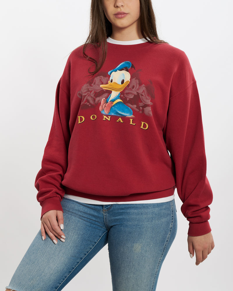 90s Donald Duck Sweatshirt <br>M