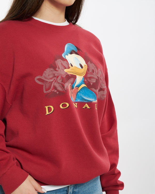 90s Donald Duck Sweatshirt <br>M