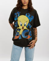 Vintage 1996 Tweety Bird Tee <br>S , The Real Deal , newtown, sydney, australia, thrift store, opshop, preloved, secondhand, sustainable, retro, antique, 70s, 80s, 90s, 2000s, 00s, fashion, clothing, streetwear, trendy, garment, style, boutique, store, shop, archive, sale, cheap, best, top