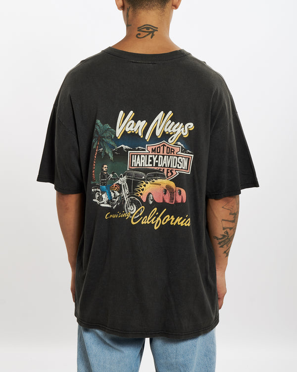 Vintage Harley Davidson 'California' Tee <br>XL , The Real Deal , newtown, sydney, australia, thrift store, opshop, preloved, secondhand, sustainable, retro, antique, 70s, 80s, 90s, 2000s, 00s, fashion, clothing, streetwear, trendy, garment, style, boutique, store, shop, archive, sale, cheap, best, top