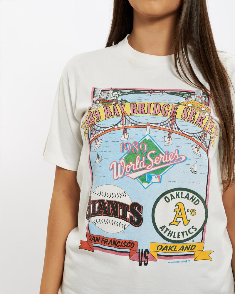 1989 World Series 'Giants v Oakland A's' Tee <br>M