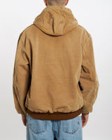 90s Carhartt Hooded Chore Jacket <br>L