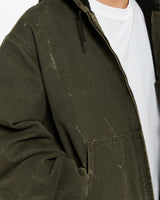 Vintage 90s Carhartt Hooded Chore Jacket <br>XL , The Real Deal , newtown, sydney, australia, thrift store, opshop, preloved, secondhand, sustainable, retro, antique, 70s, 80s, 90s, 2000s, 00s, fashion, clothing, streetwear, trendy, garment, style, boutique, store, shop, archive, sale, cheap, best, top