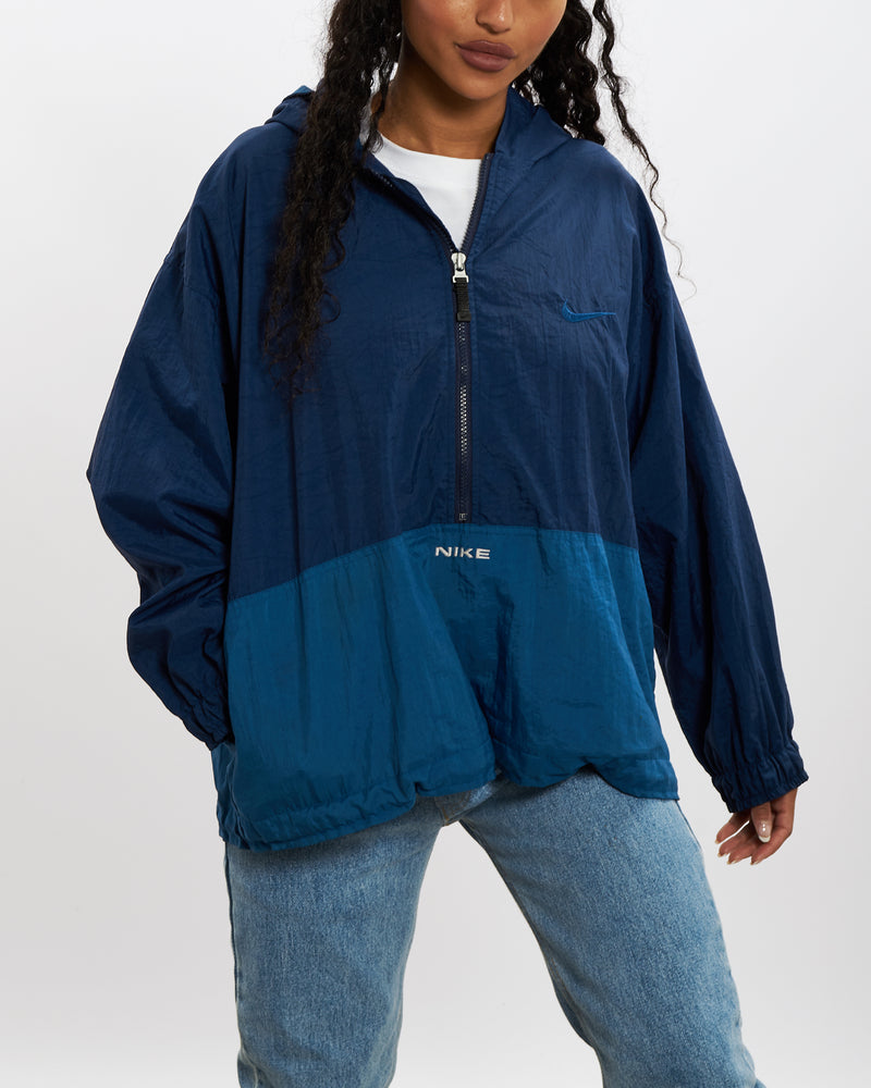 Vintage 90s Nike Half Zip Windbreaker Jacket <br>XS , The Real Deal , newtown, sydney, australia, thrift store, opshop, preloved, secondhand, sustainable, retro, antique, 70s, 80s, 90s, 2000s, 00s, fashion, clothing, streetwear, trendy, garment, style, boutique, store, shop, archive, sale, cheap, best, top