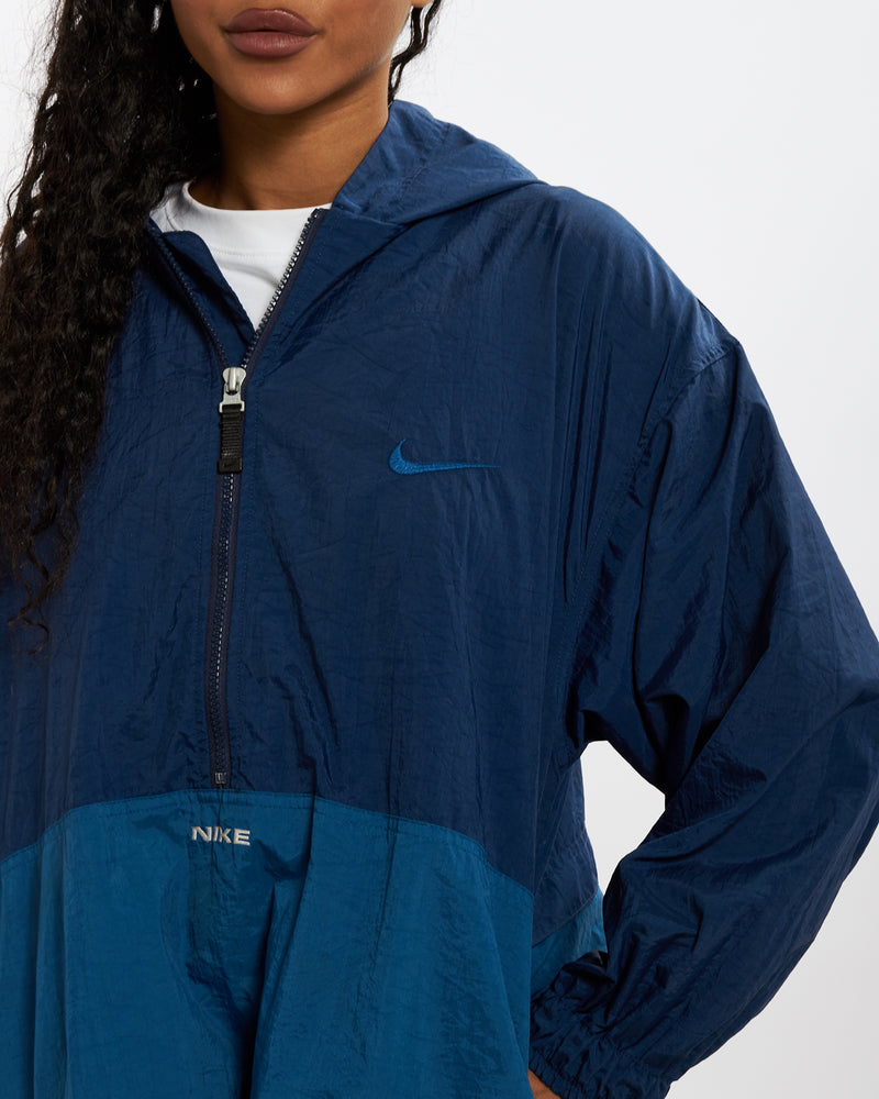 Vintage 90s Nike Half Zip Windbreaker Jacket <br>XS , The Real Deal , newtown, sydney, australia, thrift store, opshop, preloved, secondhand, sustainable, retro, antique, 70s, 80s, 90s, 2000s, 00s, fashion, clothing, streetwear, trendy, garment, style, boutique, store, shop, archive, sale, cheap, best, top