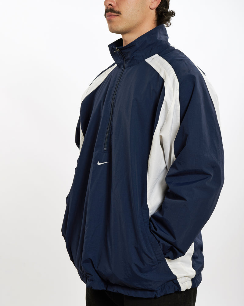 Vintage Nike Center Swoosh Jacket <br>L , The Real Deal , newtown, sydney, australia, thrift store, opshop, preloved, secondhand, sustainable, retro, antique, 70s, 80s, 90s, 2000s, 00s, fashion, clothing, streetwear, trendy, garment, style, boutique, store, shop, archive, sale, cheap, best, top