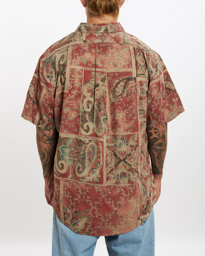 Vintage 90s Polo Ralph Lauren Paisely Button Up Shirt <br>XL , The Real Deal , newtown, sydney, australia, thrift store, opshop, preloved, secondhand, sustainable, retro, antique, 70s, 80s, 90s, 2000s, 00s, fashion, clothing, streetwear, trendy, garment, style, boutique, store, shop, archive, sale, cheap, best, top