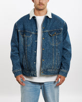 Vintage Lee Sherpa Denim Jacket <br>XL