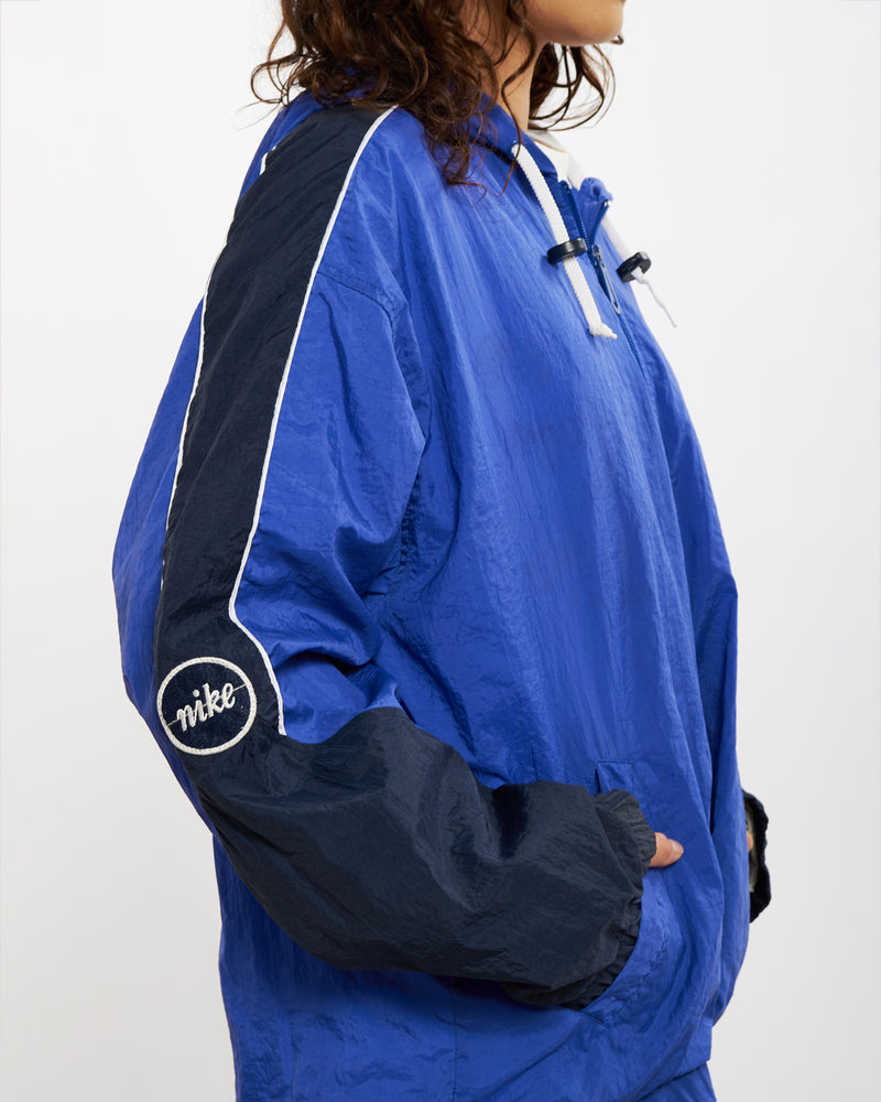 Vintage 90s Nike Windbreaker Jacket <br>S , The Real Deal , newtown, sydney, australia, thrift store, opshop, preloved, secondhand, sustainable, retro, antique, 70s, 80s, 90s, 2000s, 00s, fashion, clothing, streetwear, trendy, garment, style, boutique, store, shop, archive, sale, cheap, best, top