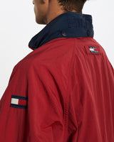 Vintage 90s Tommy Hilfiger Windbreaker Jacket <br>XL , The Real Deal , newtown, sydney, australia, thrift store, opshop, preloved, secondhand, sustainable, retro, antique, 70s, 80s, 90s, 2000s, 00s, fashion, clothing, streetwear, trendy, garment, style, boutique, store, shop, archive, sale, cheap, best, top