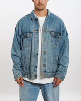 Vintage 90s Levis Denim Jacket <br>XL , The Real Deal , newtown, sydney, australia, thrift store, opshop, preloved, secondhand, sustainable, retro, antique, 70s, 80s, 90s, 2000s, 00s, fashion, clothing, streetwear, trendy, garment, style, boutique, store, shop, archive, sale, cheap, best, top