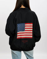 Vintage 90s Guess USA Bomber Jacket <br>M , The Real Deal , newtown, sydney, australia, thrift store, opshop, preloved, secondhand, sustainable, retro, antique, 70s, 80s, 90s, 2000s, 00s, fashion, clothing, streetwear, trendy, garment, style, boutique, store, shop, archive, sale, cheap, best, top