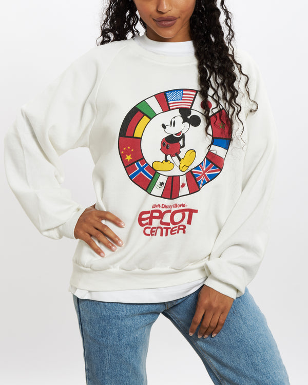 90s Mickey Mouse 'EPCOT Center' Sweatshirt <br>S