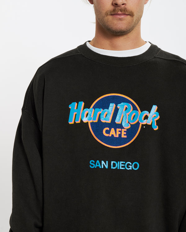 90s Hard Rock Cafe 'San Diego' Sweatshirt <br>XL