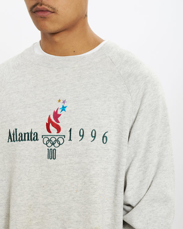 1996 Atalnta Olympics Embroidered Sweatshirt <br>XL