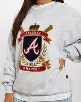 90s Atlanta Braves Sweatshirt <br>L