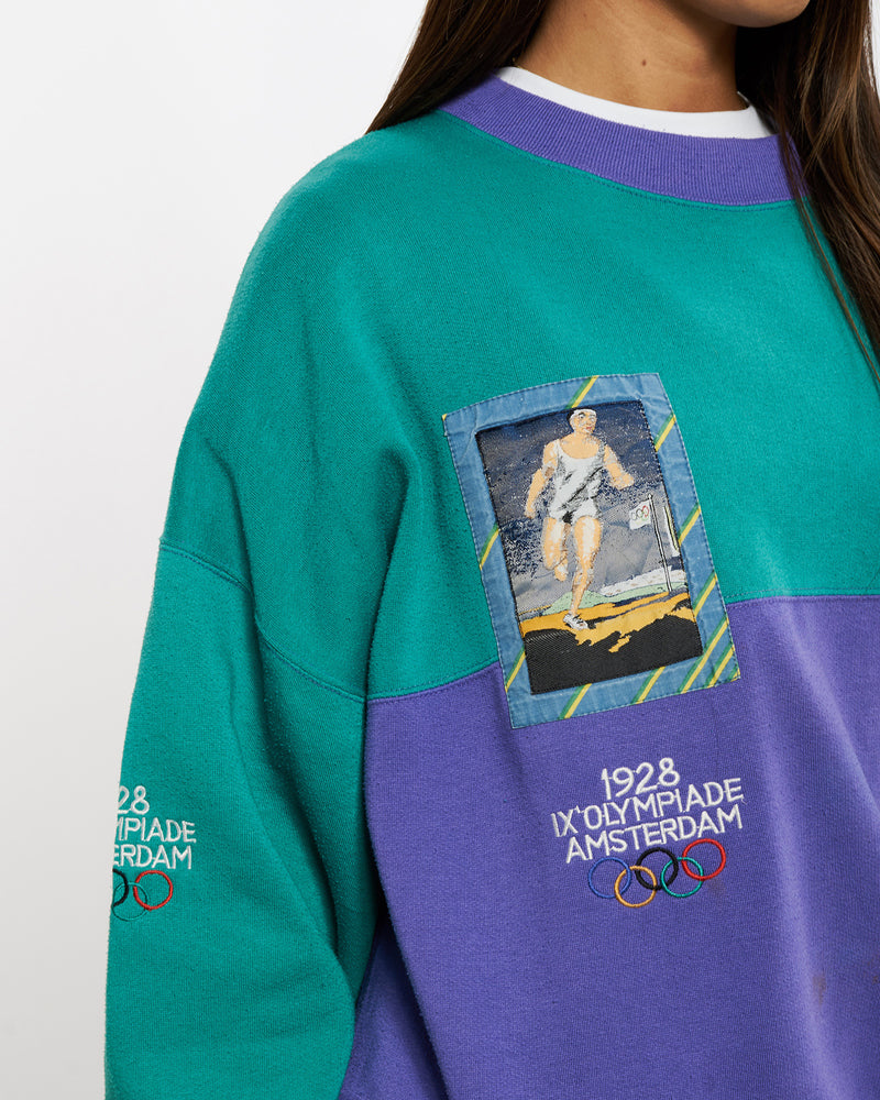 80s Adidas Amsterdam Olympic Sweatshirt <br>M