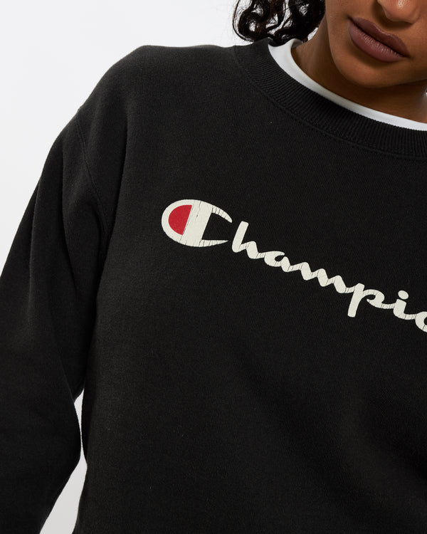 Vintage Champion Spell Out Sweatshirt <br>XXS