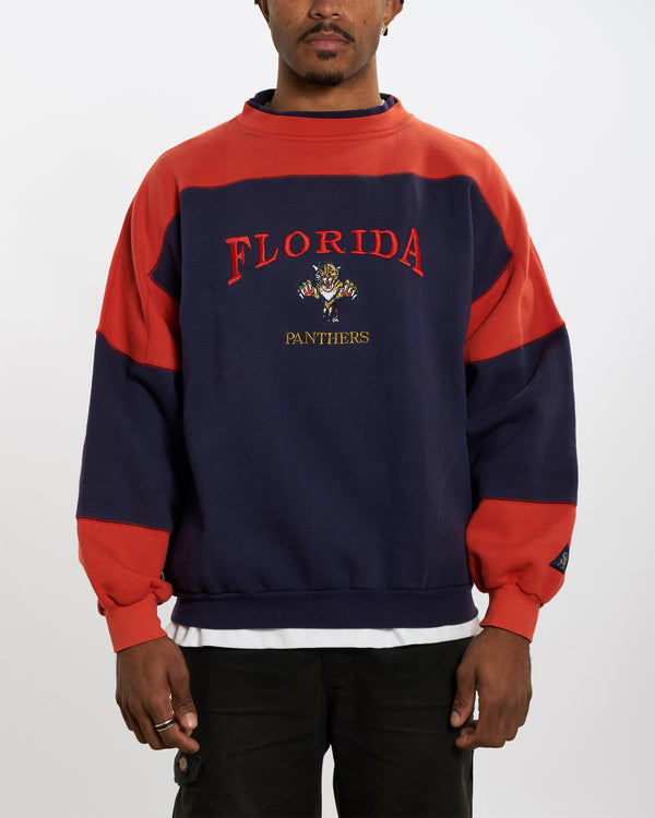 90s Florida Panthers Sweatshirt <br>L