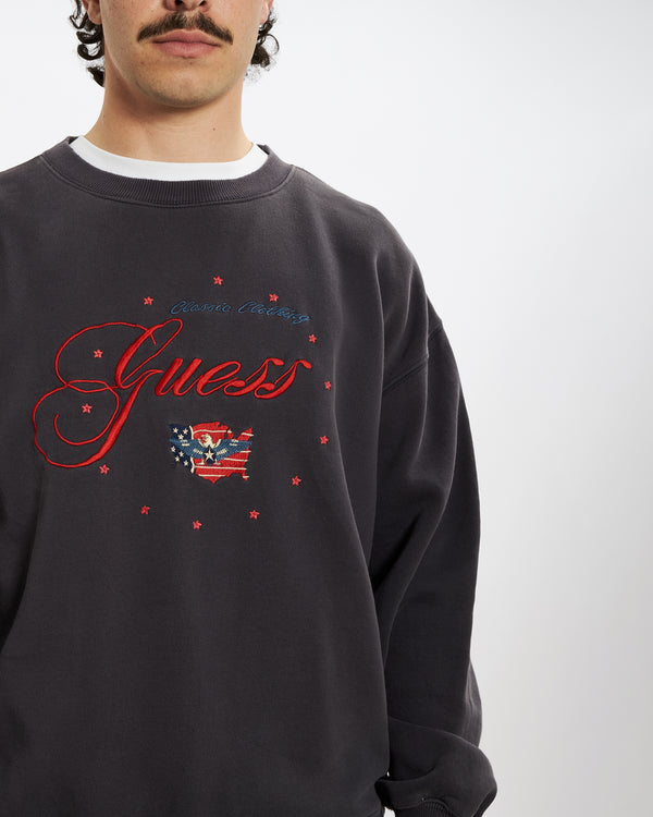 90s Guess 'Sportswear' Sweatshirt <br>L