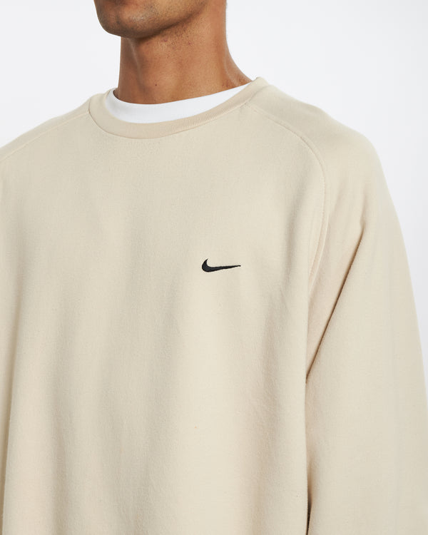 Vintage Nike Small Swoosh Sweatshirt <br>XXL