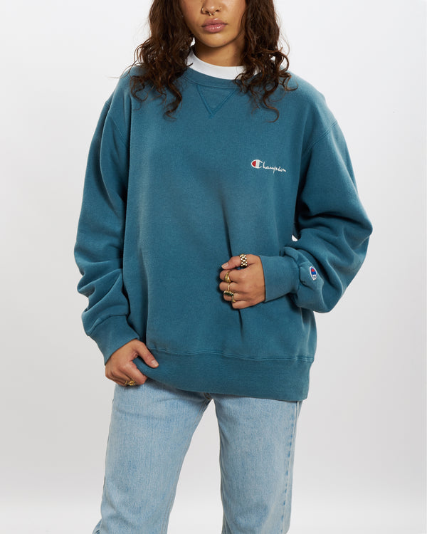 90s Champion Embroidered Sweatshirt <br>S