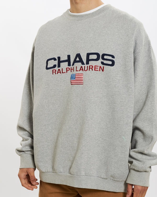 90s Chaps Ralph Lauren Embroidered Sweatshirt <br>L