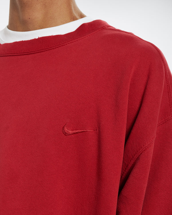 90s Nike Small Swoosh Sweatshirt <br>XXL