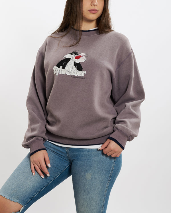 1996 Sylvester The Cat Sweatshirt <br>M