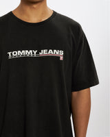 Vintage 90s Tommy Hilfiger Jeans Tee <br>XL , The Real Deal , newtown, sydney, australia, thrift store, opshop, preloved, secondhand, sustainable, retro, antique, 70s, 80s, 90s, 2000s, 00s, fashion, clothing, streetwear, trendy, garment, style, boutique, store, shop, archive, sale, cheap, best, top