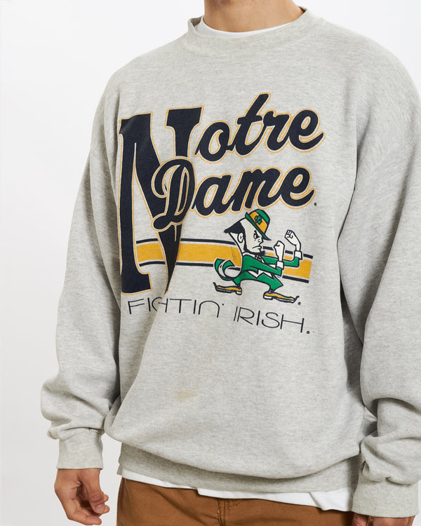 90s Notre Dame 'Fightin' Irish' Sweatshirt <br>L