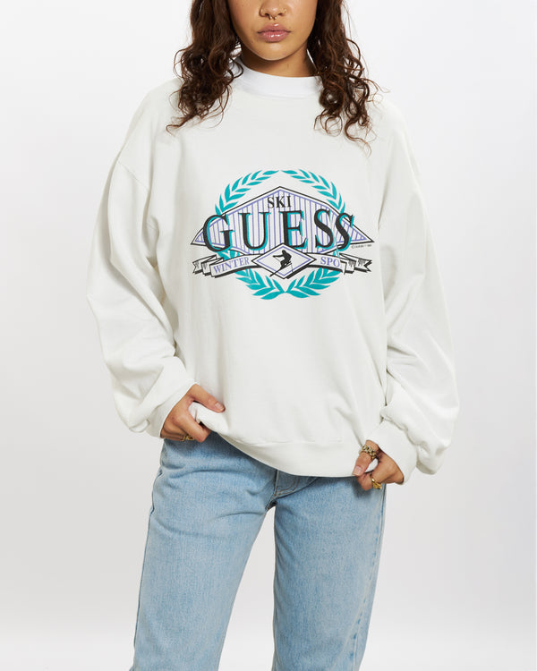 1992 Guess 'Winter Sports' Sweatshirt <br>S