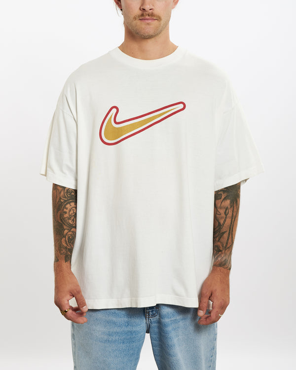 Vintage 90s Nike Tee <br>XL , The Real Deal , newtown, sydney, australia, thrift store, opshop, preloved, secondhand, sustainable, retro, antique, 70s, 80s, 90s, 2000s, 00s, fashion, clothing, streetwear, trendy, garment, style, boutique, store, shop, archive, sale, cheap, best, top