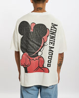 Vintage 90s Minnie Mouse Tee <br>XL , The Real Deal , newtown, sydney, australia, thrift store, opshop, preloved, secondhand, sustainable, retro, antique, 70s, 80s, 90s, 2000s, 00s, fashion, clothing, streetwear, trendy, garment, style, boutique, store, shop, archive, sale, cheap, best, top