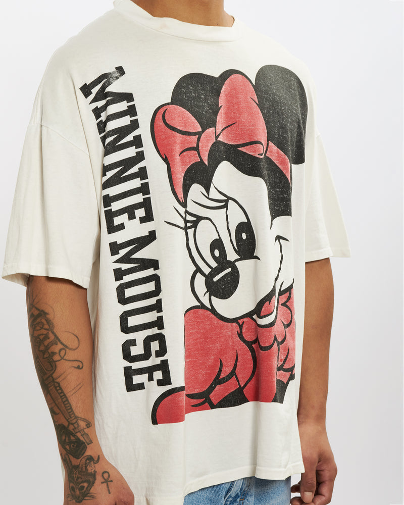 Vintage 90s Minnie Mouse Tee <br>XL , The Real Deal , newtown, sydney, australia, thrift store, opshop, preloved, secondhand, sustainable, retro, antique, 70s, 80s, 90s, 2000s, 00s, fashion, clothing, streetwear, trendy, garment, style, boutique, store, shop, archive, sale, cheap, best, top
