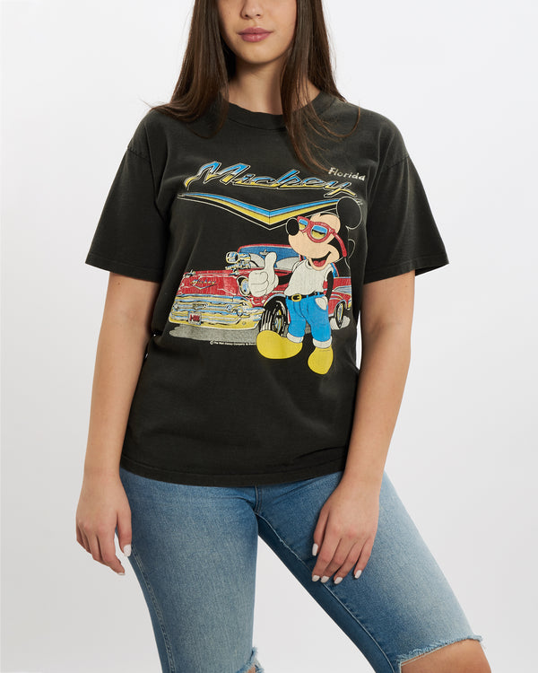 Vintage 90s Mickey Mouse 'Florida' Tee <br>M , The Real Deal , newtown, sydney, australia, thrift store, opshop, preloved, secondhand, sustainable, retro, antique, 70s, 80s, 90s, 2000s, 00s, fashion, clothing, streetwear, trendy, garment, style, boutique, store, shop, archive, sale, cheap, best, top