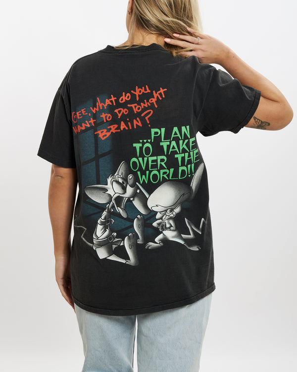 1995 Pinky and The Brain Tee <br>M