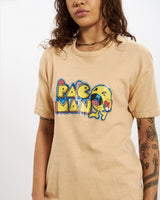 Vintage 80s Pacman Tee <br>S , The Real Deal , newtown, sydney, australia, thrift store, opshop, preloved, secondhand, sustainable, retro, antique, 70s, 80s, 90s, 2000s, 00s, fashion, clothing, streetwear, trendy, garment, style, boutique, store, shop, archive, sale, cheap, best, top