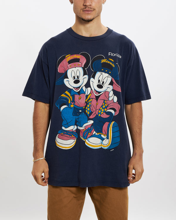 Vintage Mickey And Minnie Mouse Tee <br>L