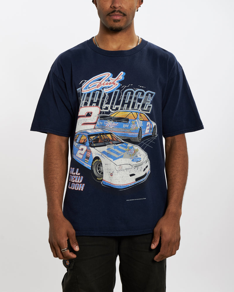 Vintage Racing Tee <br>L , The Real Deal , newtown, sydney, australia, thrift store, opshop, preloved, secondhand, sustainable, retro, antique, 70s, 80s, 90s, 2000s, 00s, fashion, clothing, streetwear, trendy, garment, style, boutique, store, shop, archive, sale, cheap, best, top