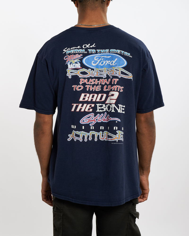 Vintage Racing Tee <br>L , The Real Deal , newtown, sydney, australia, thrift store, opshop, preloved, secondhand, sustainable, retro, antique, 70s, 80s, 90s, 2000s, 00s, fashion, clothing, streetwear, trendy, garment, style, boutique, store, shop, archive, sale, cheap, best, top