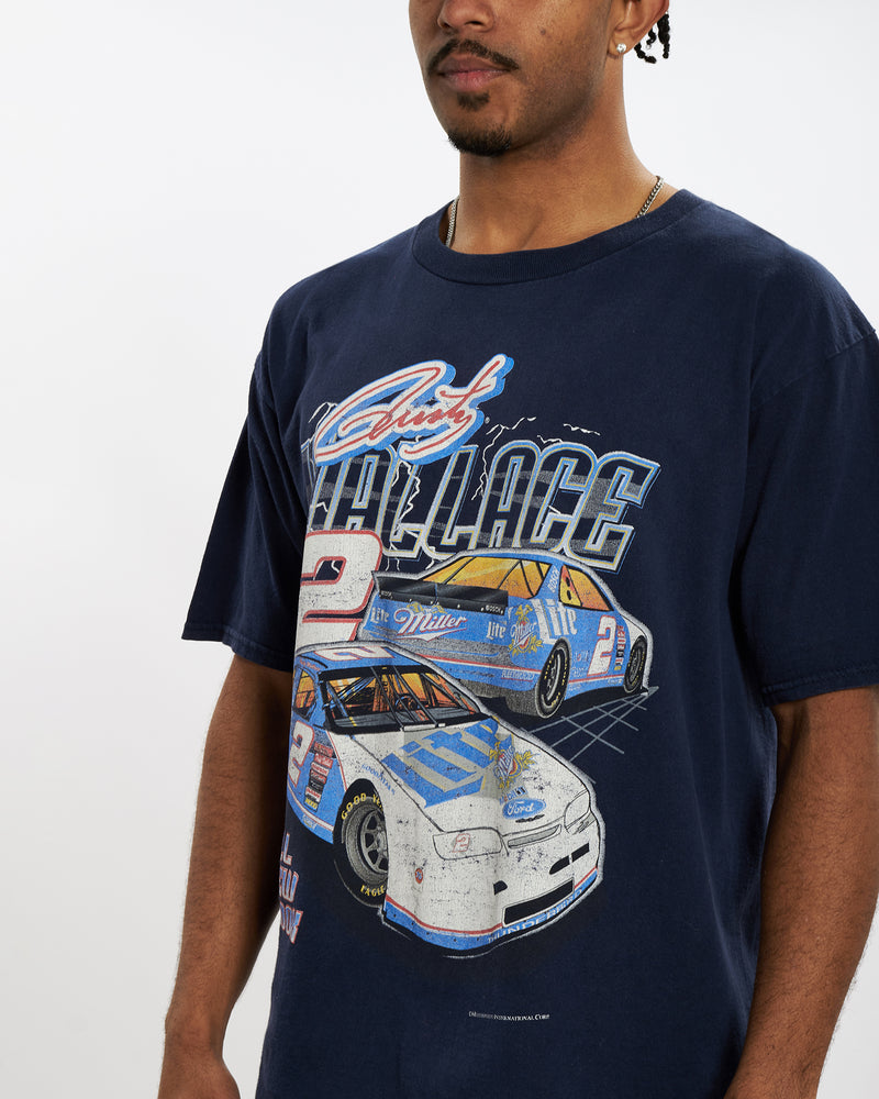 Vintage Racing Tee <br>L , The Real Deal , newtown, sydney, australia, thrift store, opshop, preloved, secondhand, sustainable, retro, antique, 70s, 80s, 90s, 2000s, 00s, fashion, clothing, streetwear, trendy, garment, style, boutique, store, shop, archive, sale, cheap, best, top